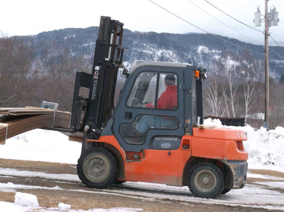 forklift crane